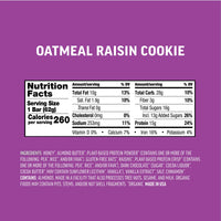 Oatmeal Raisin Cookie Protein Bar