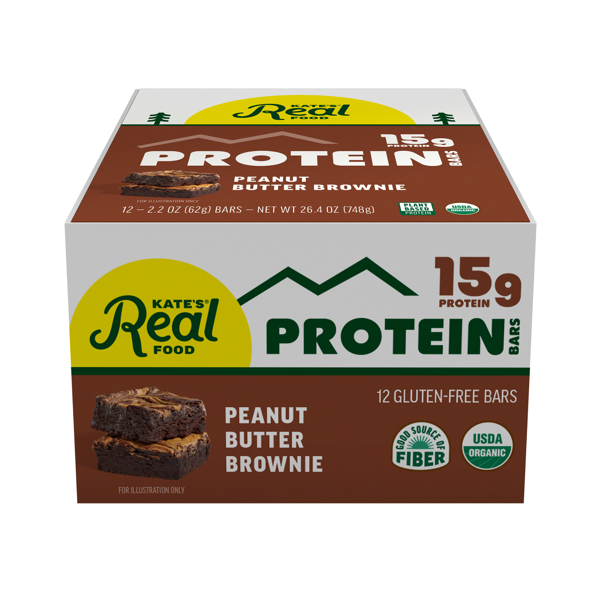 Peanut Butter Brownie Protein Bars