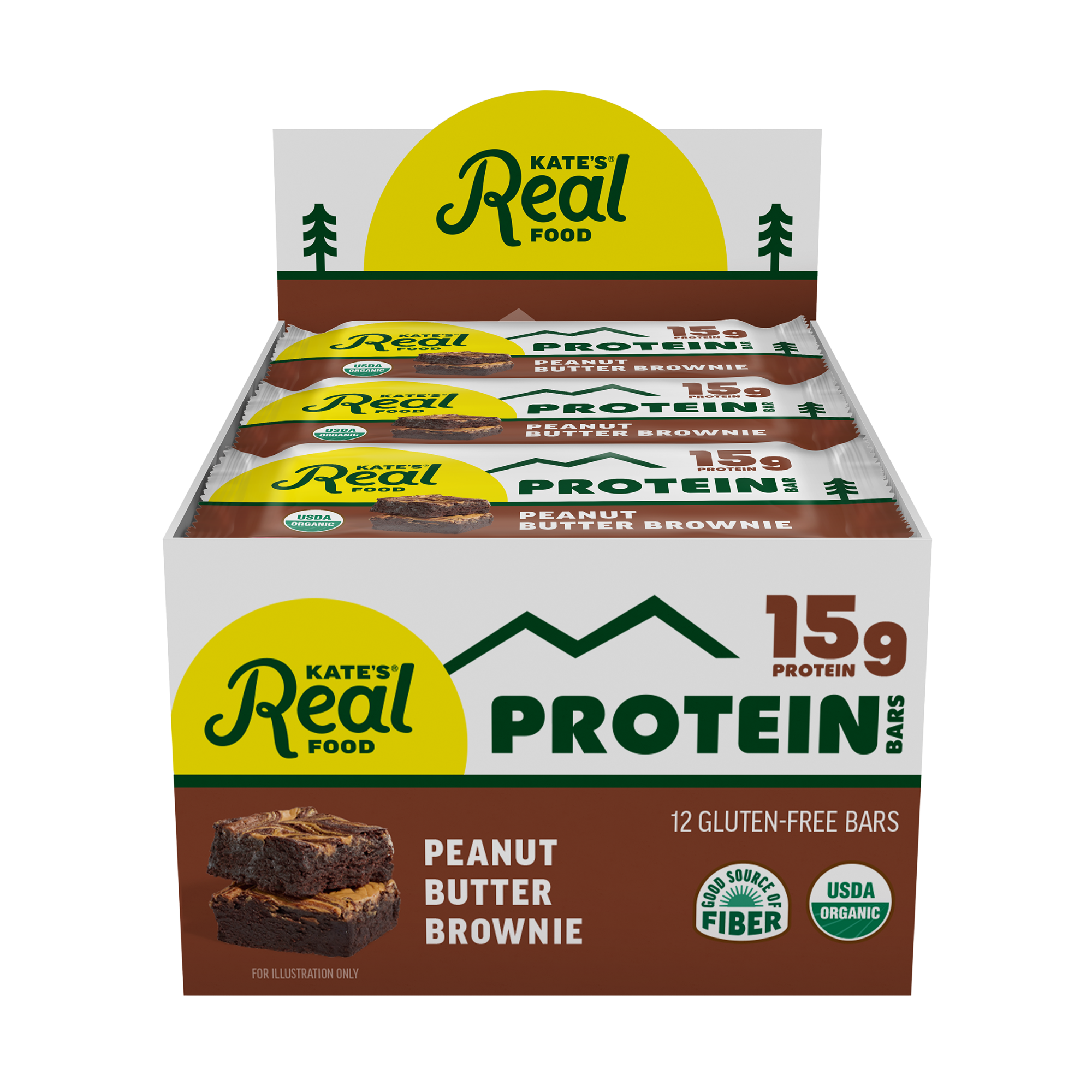 Peanut Butter Brownie Protein Bars