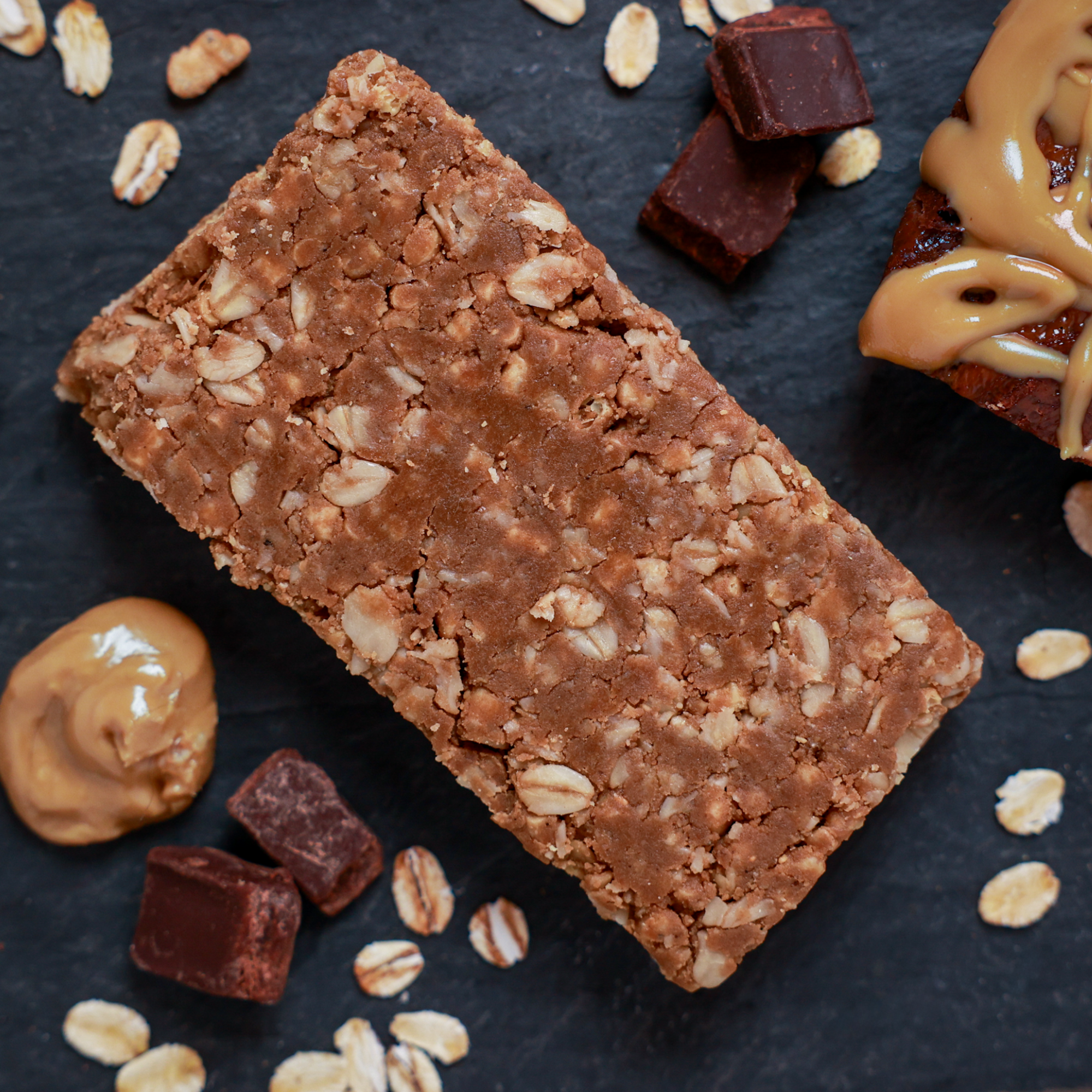 Peanut Butter Brownie Protein Bars