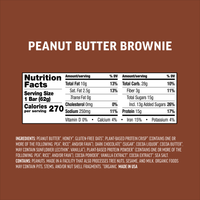 Peanut Butter Brownie Protein Bars
