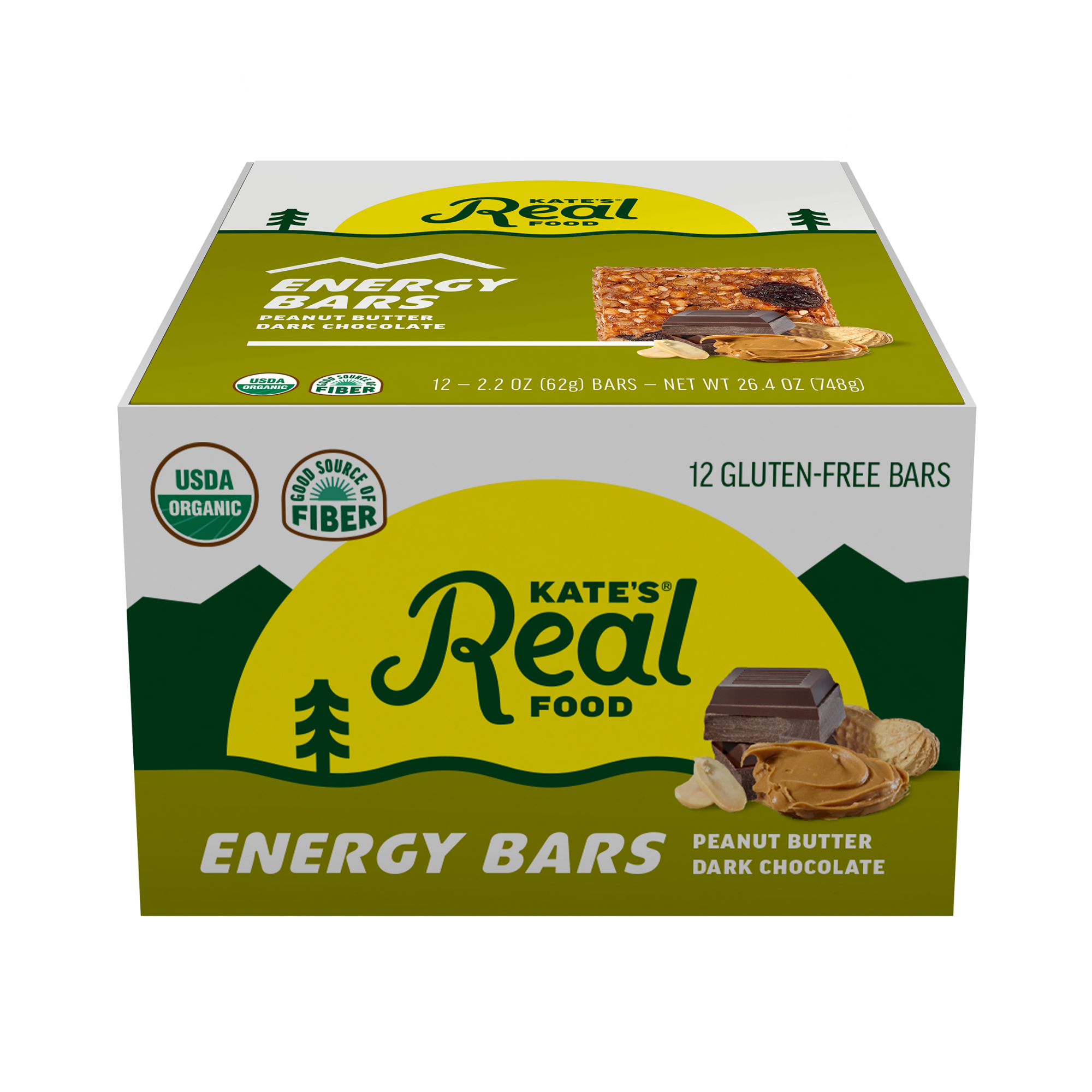 Peanut Butter Dark Chocolate Bars