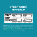 Peanut Butter Hemp & Flax Bars