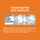 Peanut Butter Milk Chocolate Bars