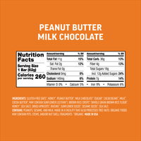 Peanut Butter Milk Chocolate Bars