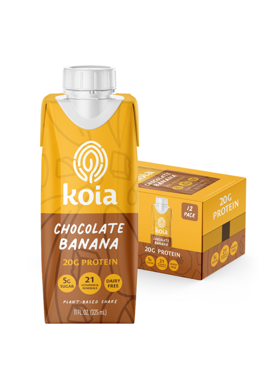 Koia - Chocolate Banana Nutrition Shake (12 Pack)