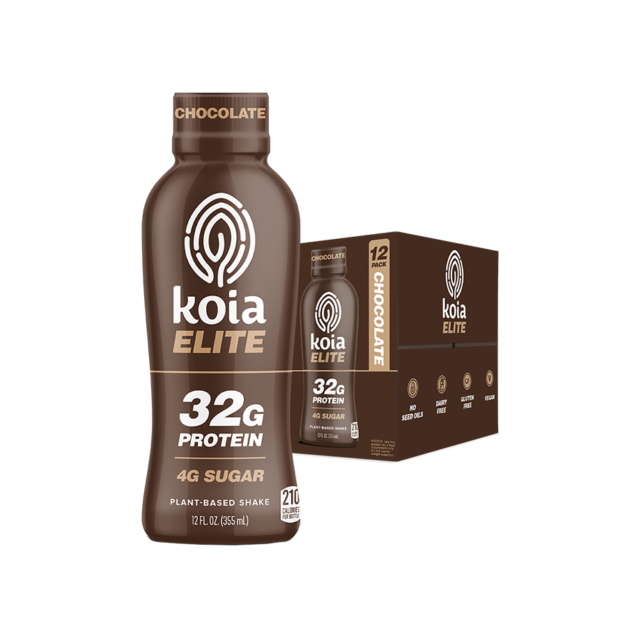 Koia - Elite Chocolate Plant Protein Shake (12 Pack)