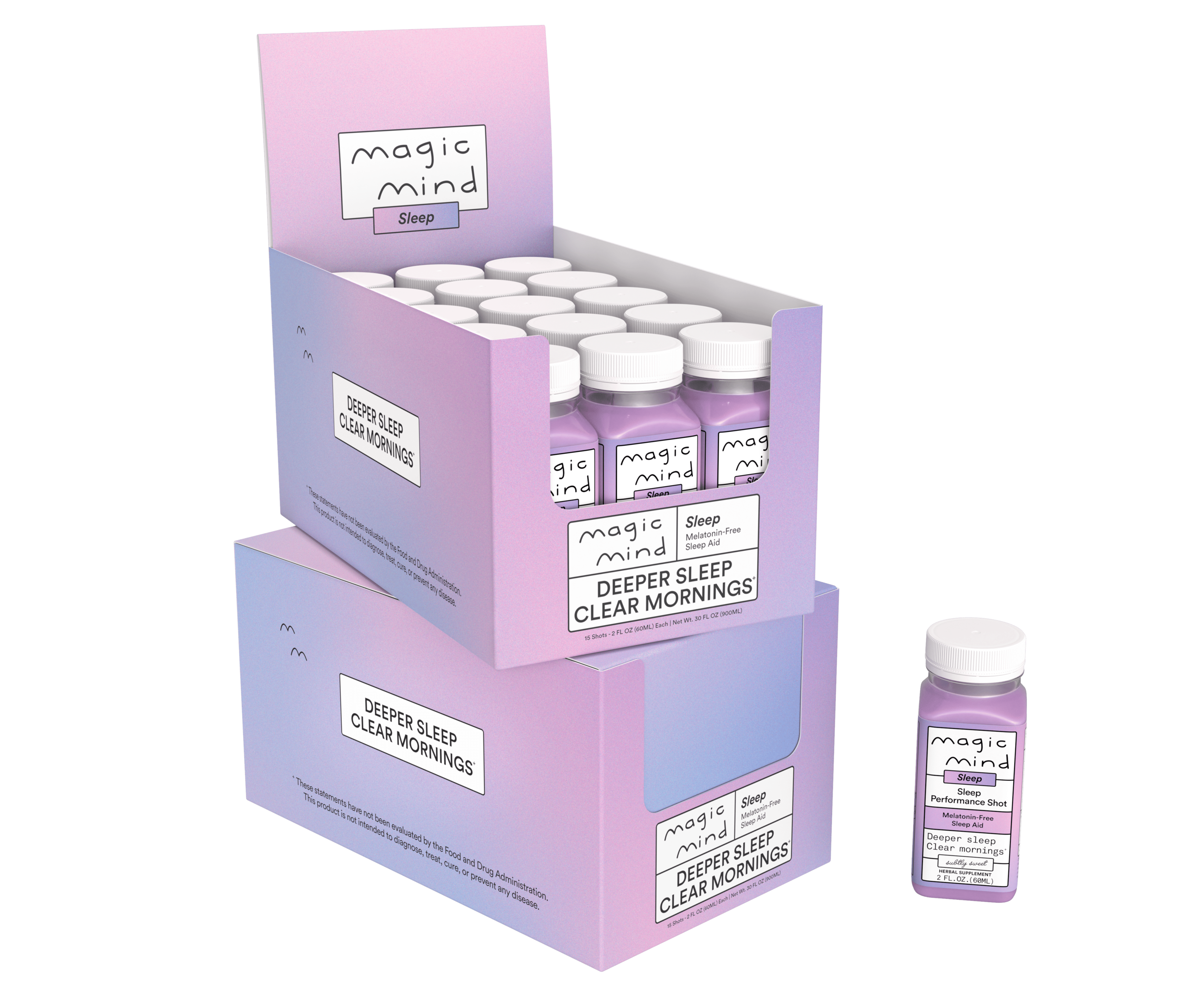 Magic Mind Sleep - Melatonin Free (60 Bottles)