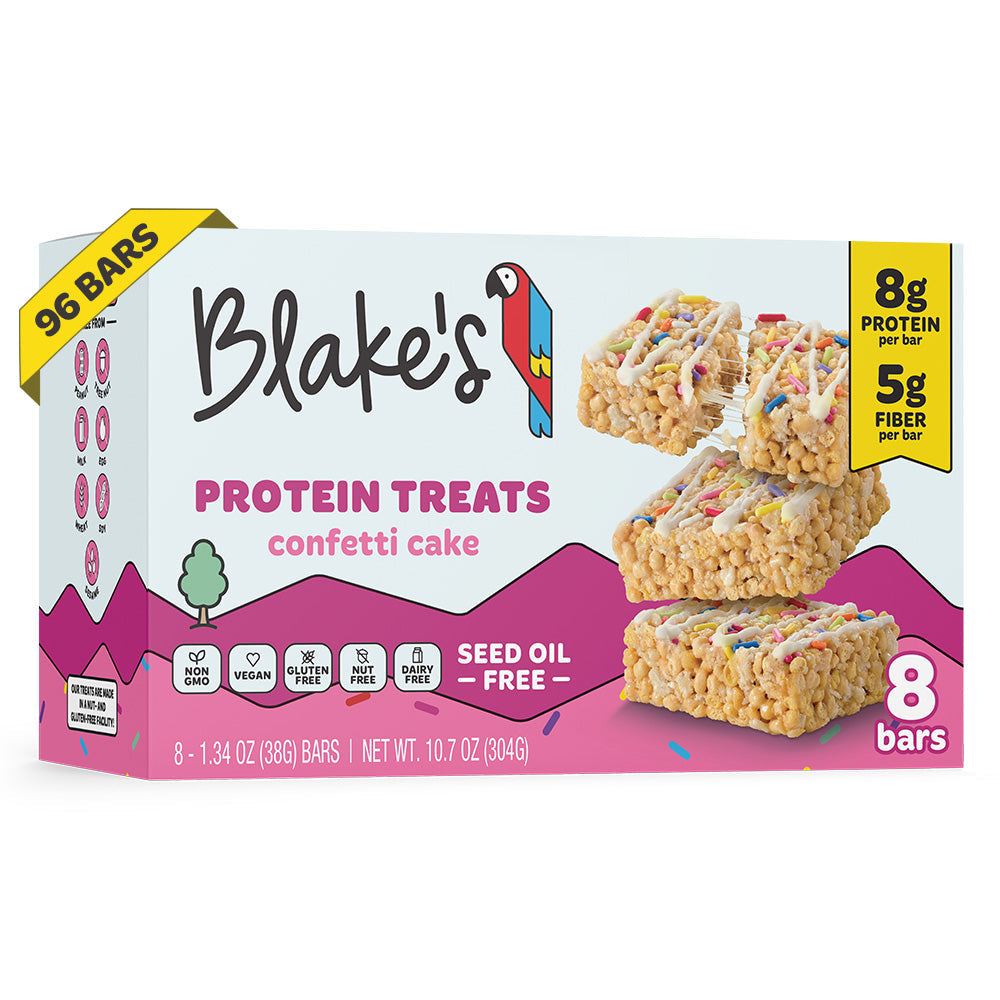 Blake's Protein Treats, Confetti Cake, 96 Bars