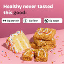 Blake's Protein Treats, Confetti Cake, 96 Bars