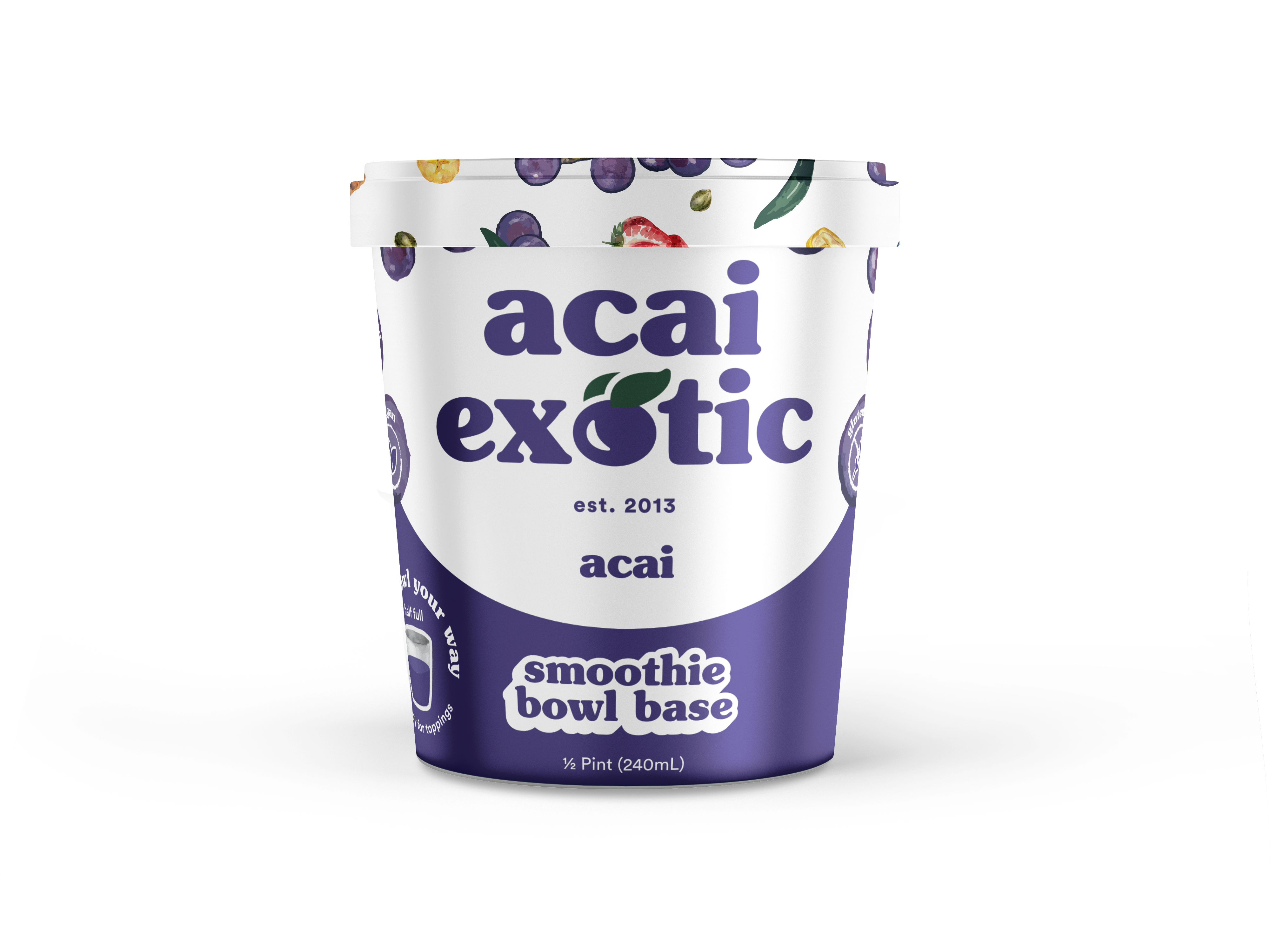 Acai Exotic Acai Smoothie Bowl Base - Wholesale