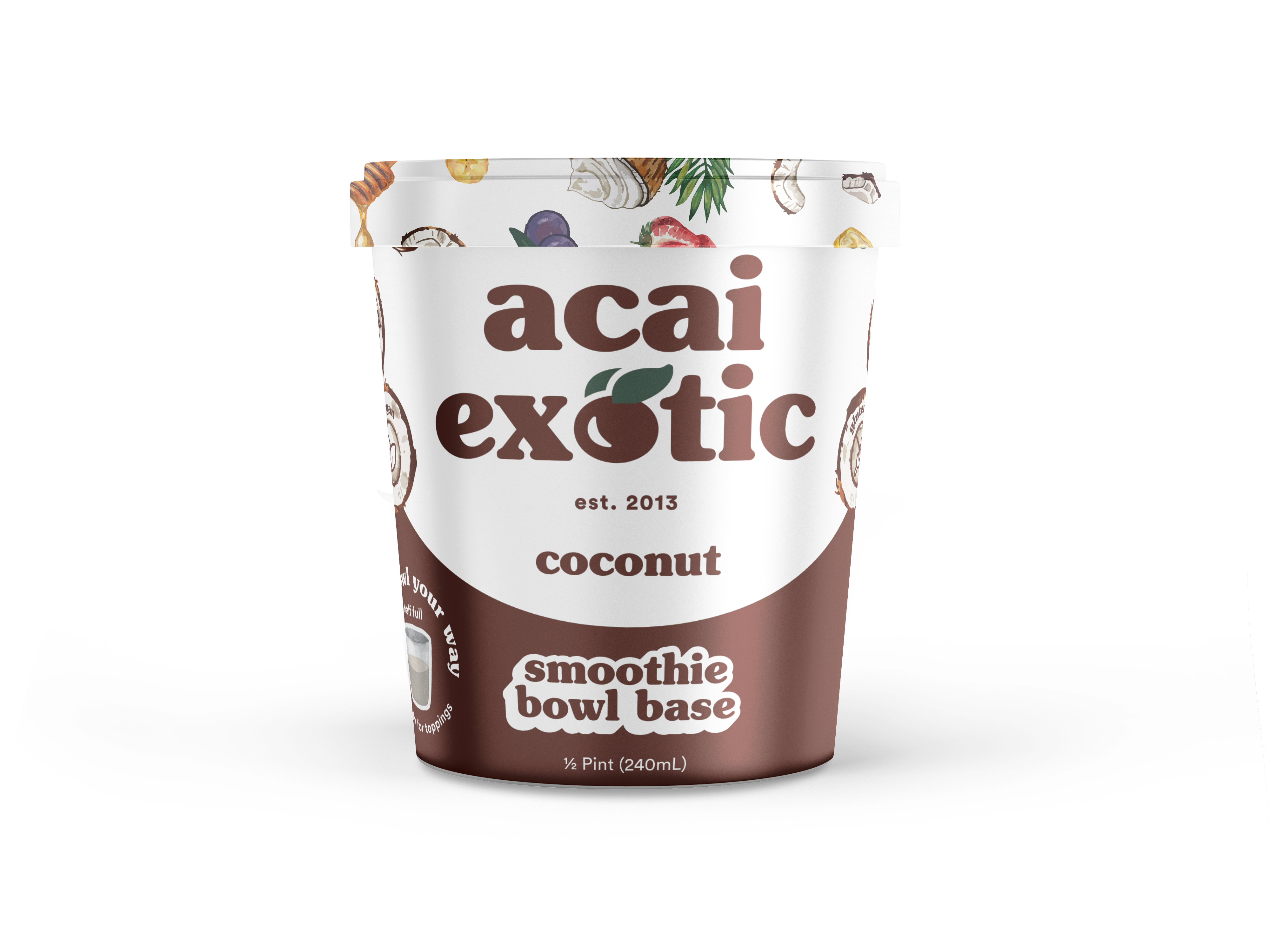 Acai Exotic Coconut Smoothie Bowl Base - Wholesale