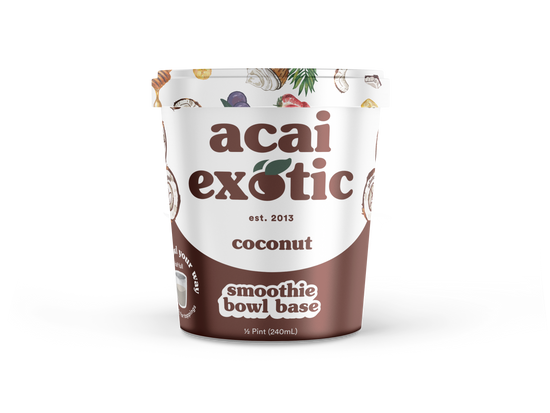Acai Exotic Coconut Smoothie Bowl Base - Wholesale