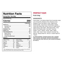 Perfect Bar Fruit Crisp nutrition facts and ingredients