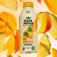 Saint James Pineapple & Mango Green Tea (12 Count)