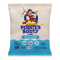 Pirate's Booty Aged White Cheddar Puffs 0.5oz (24ct)