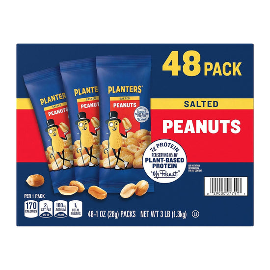 Planters Salted Peanuts 1oz (48ct)