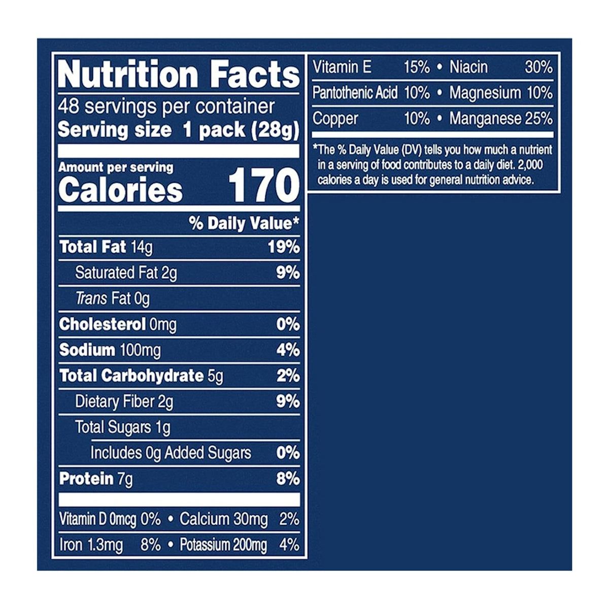 Planters Salted Peanuts 1oz (48ct)