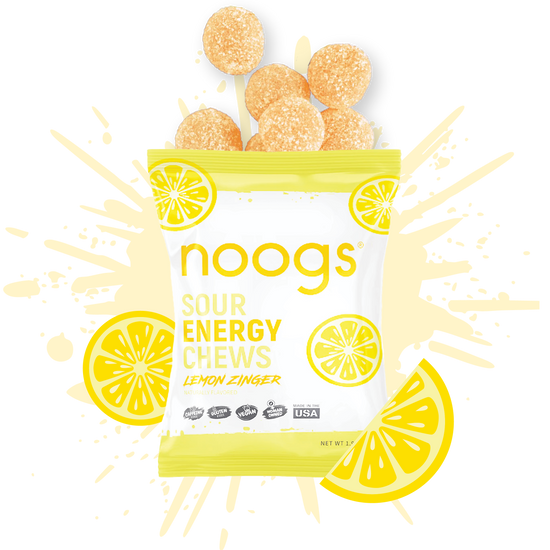 Lemon Zinger Sour Energy Chews (12 bags, 24 servings) - PSC