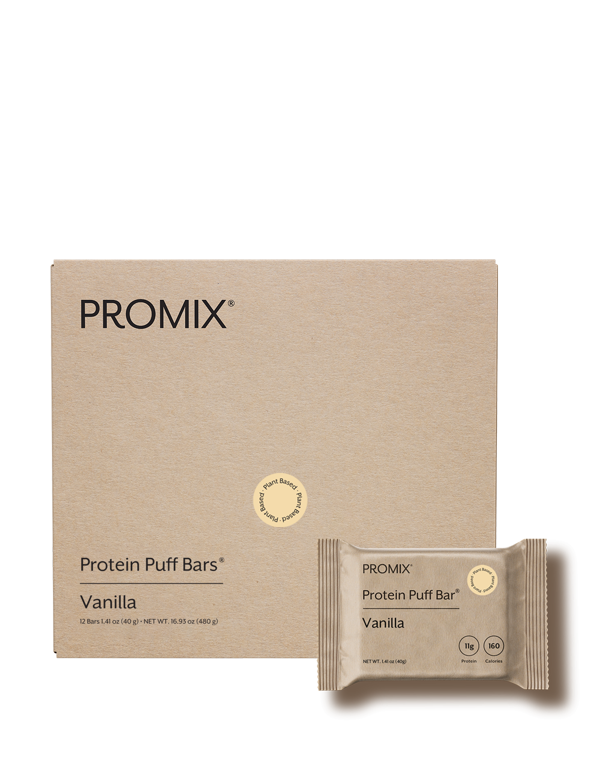 Promix - Vanilla Plant Protein Puff Bars