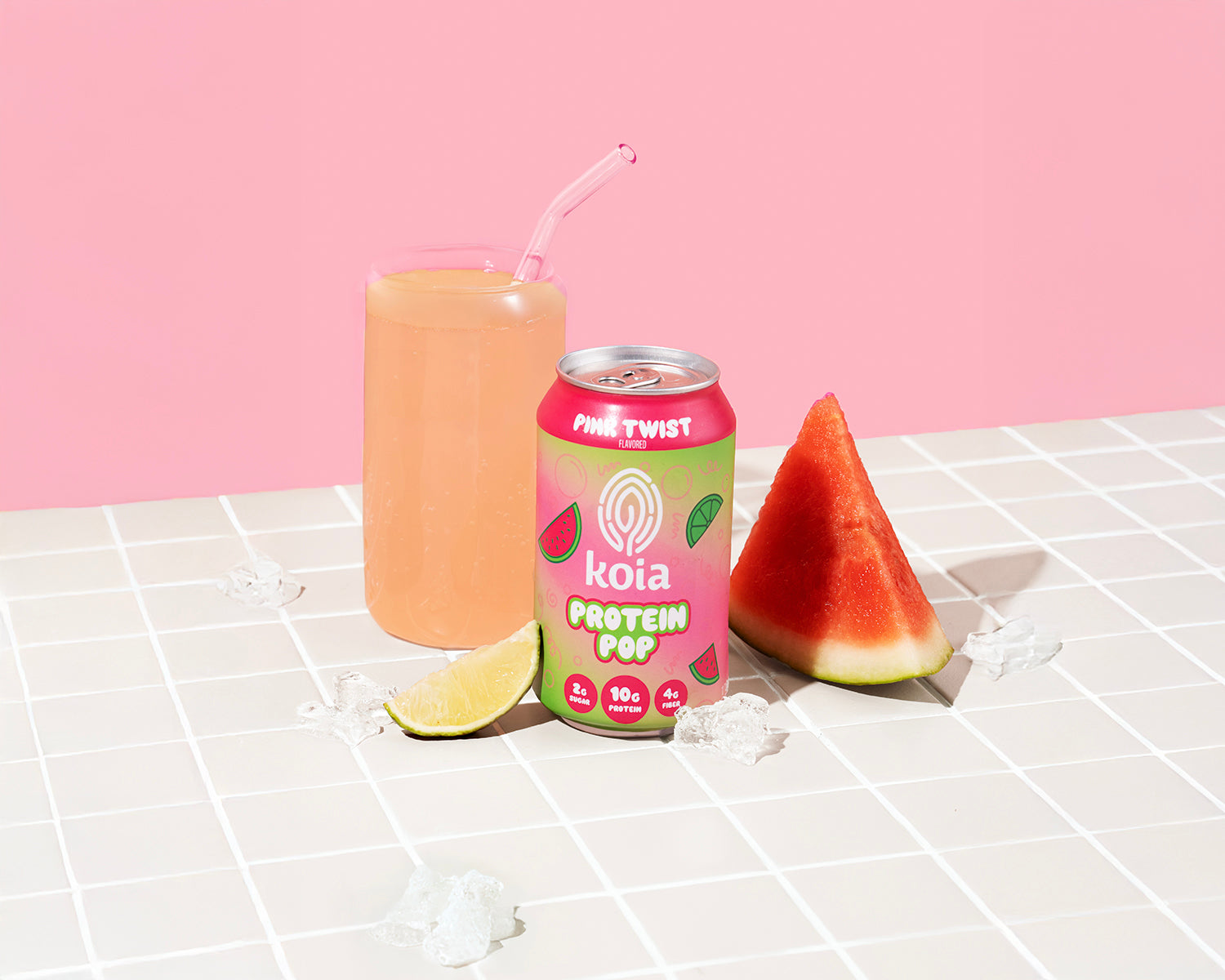 Koia - Pink Twist Protein Pop