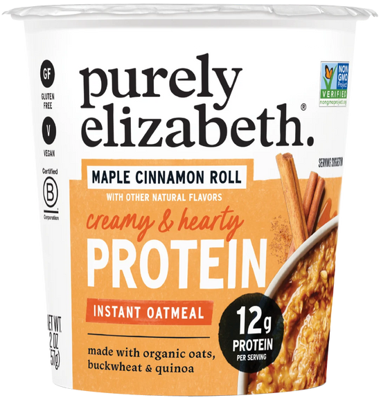 Protein Oatmeal Cup - Maple Cinnamon Roll (12 cups)