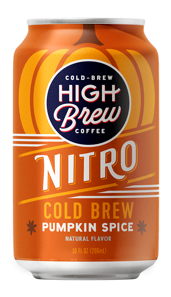 High Brew Nitro Pumpkin Spice Cold Brew