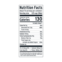 Purely Elizabeth Original Ancient Grain Granola 21lb Nutrition Facts