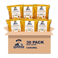 Quaker Rice Crisps Caramel 0.91oz (30ct)