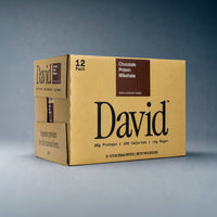 David Protein Shake, Chocolate (12 Pack)