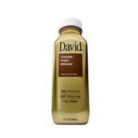 David Protein Shake, Chocolate (12 Pack)