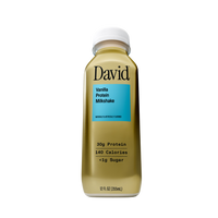 David Protein Shake, Vanilla (12 Pack)