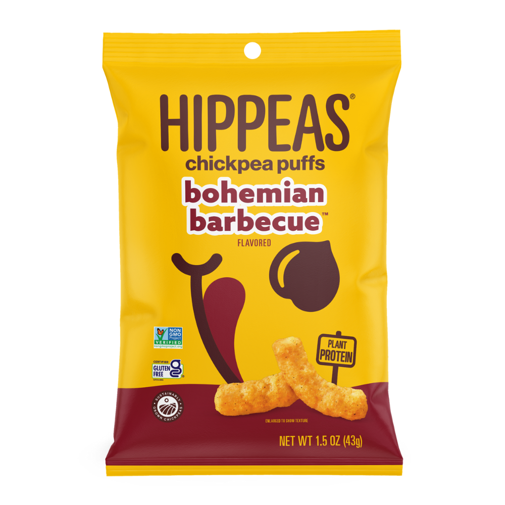 Hippeas Bohemian Barbecue Chickpea Puffs 1.5oz (12ct)