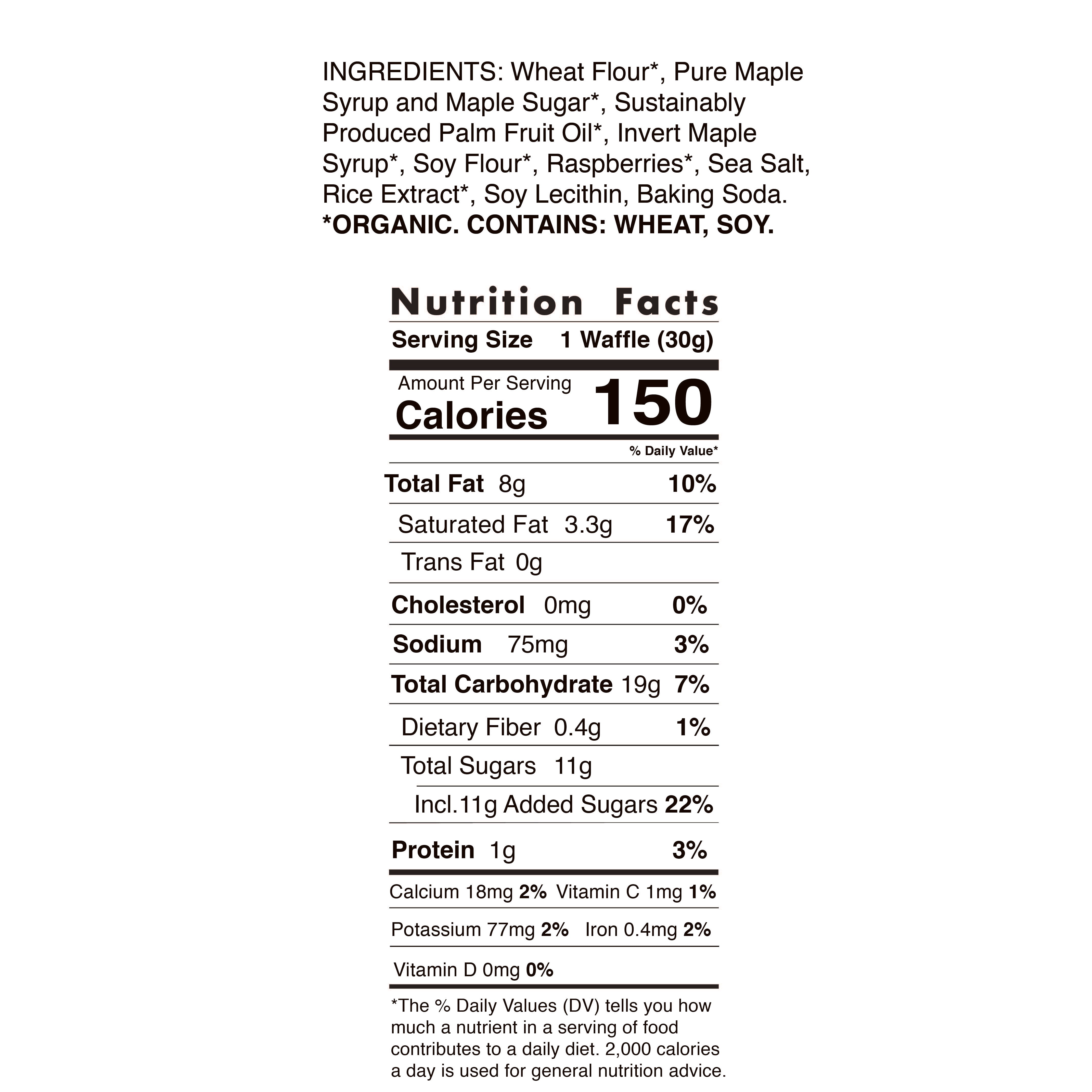 UnTapped Raspberry Energy Waffle (64 units, master case available)