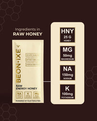 Beonixe Pure Raw Energy Honey (12 Packets)