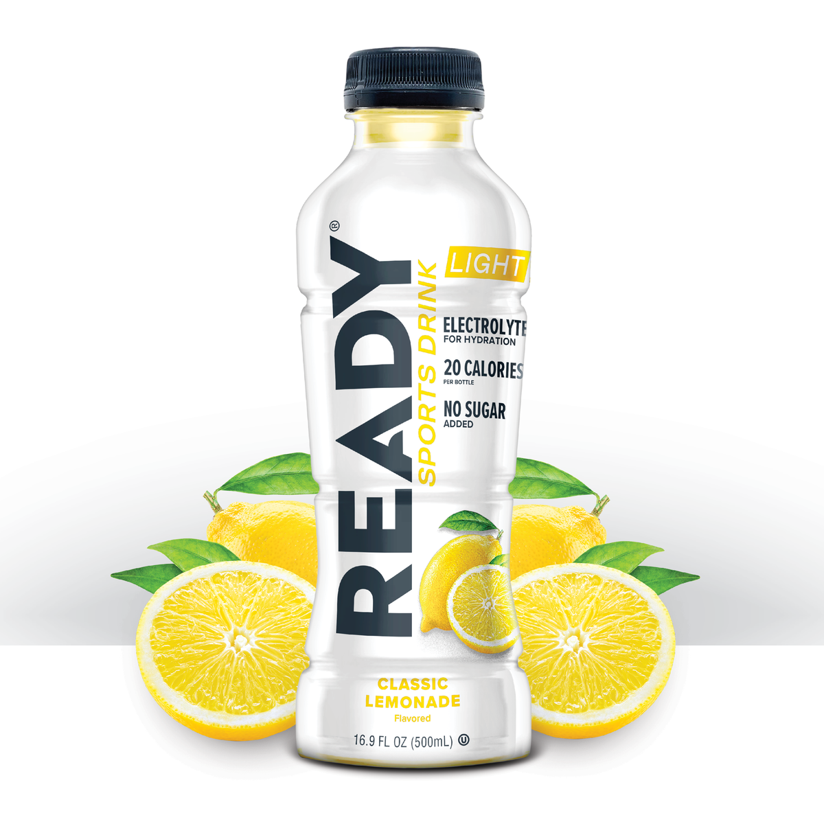 Ready Sports Drink Light - Classic Lemonade (12 x 16.9oz)