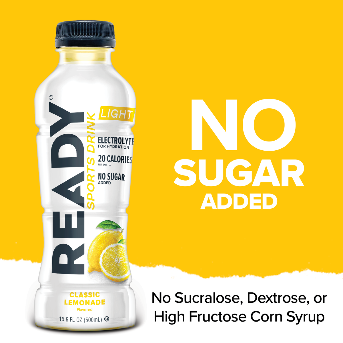 Ready Sports Drink Light - Classic Lemonade (12 x 16.9oz)