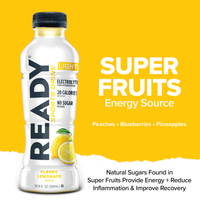 Ready Sports Drink Light - Classic Lemonade (12 x 16.9oz)