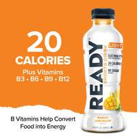 Ready Sports Drink Light - Mango Lemonade (12 x 16.9oz)