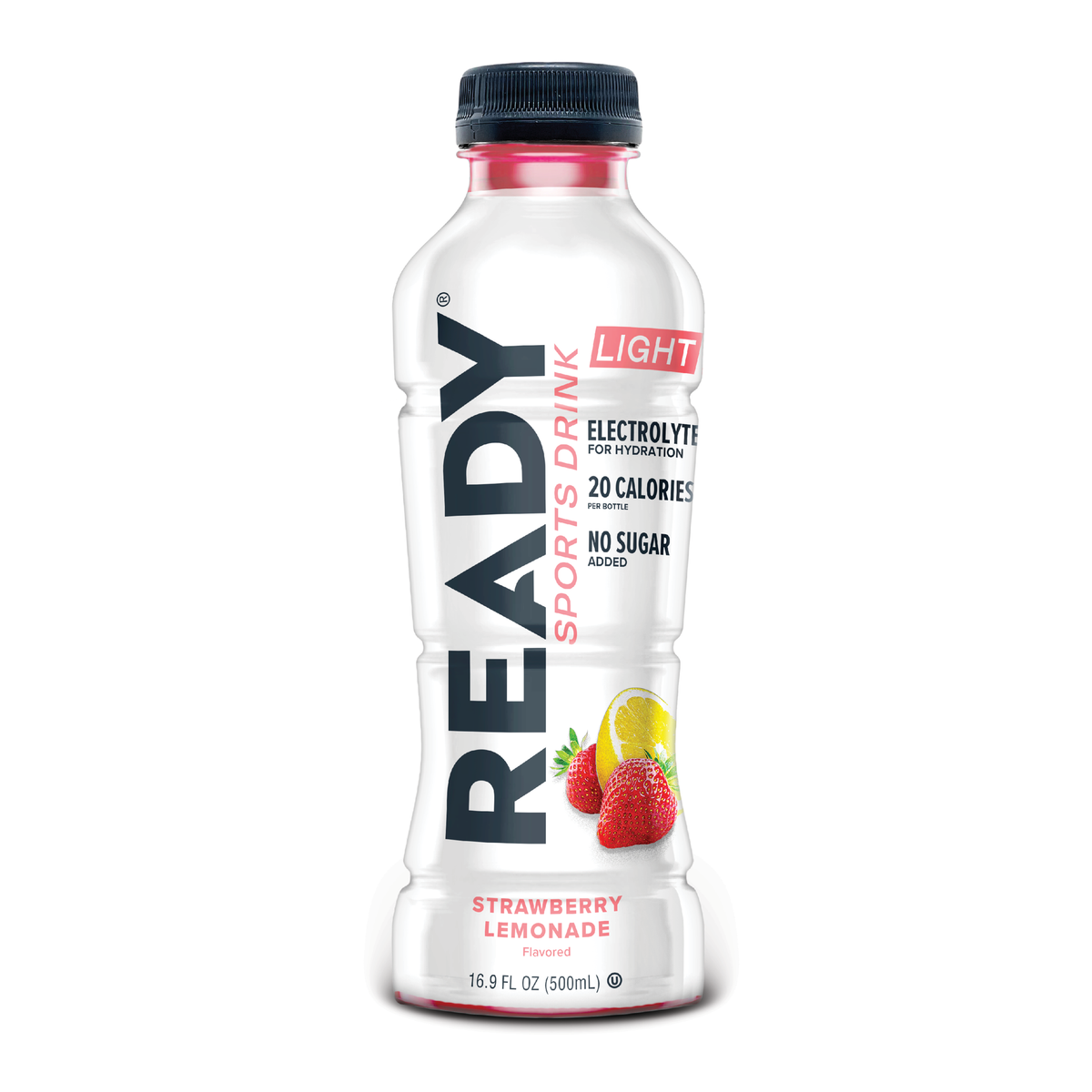 Ready Sports Drink Light - Strawberry Lemonade (12 x 16.9oz)