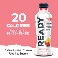 Ready Sports Drink Light - Strawberry Lemonade (12 x 16.9oz)