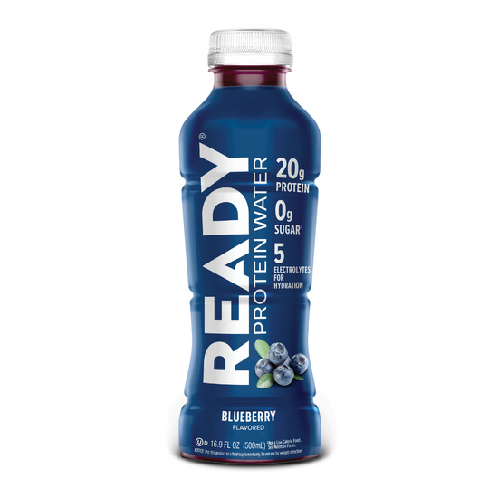 Ready Clear Protein Water 20g - Blueberry (12 x 16.9oz)