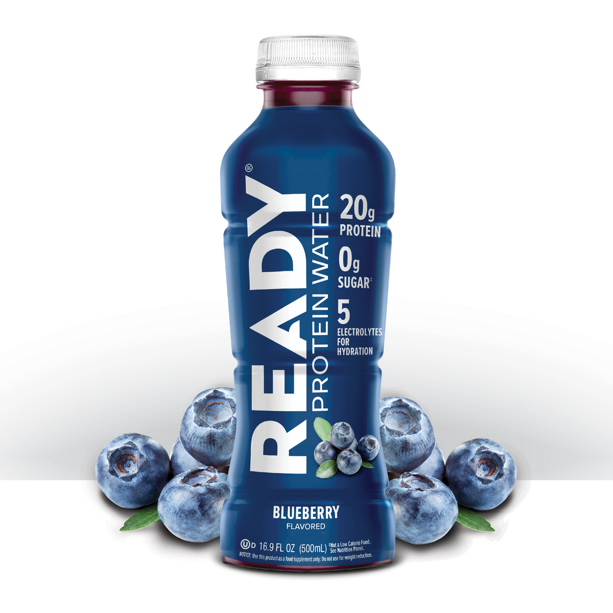 Ready Clear Protein Water 20g - Blueberry (12 x 16.9oz)