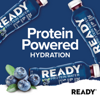 Ready Clear Protein Water 20g - Blueberry (12 x 16.9oz)