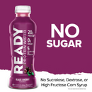 Ready Clear Protein Water 20g - Black Cherry (12 x 16.9oz)