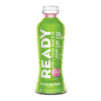 Ready Clear Protein Water 20g - Cotton Candy Grape (12 x 16.9oz)