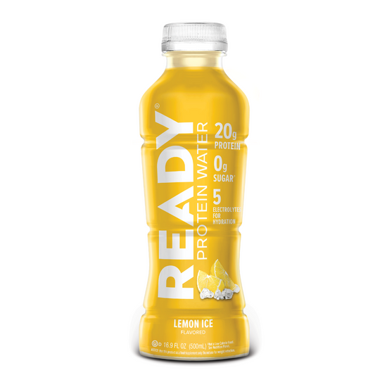 Ready Clear Protein Water 20g - Lemon Ice (12 x 16.9oz)