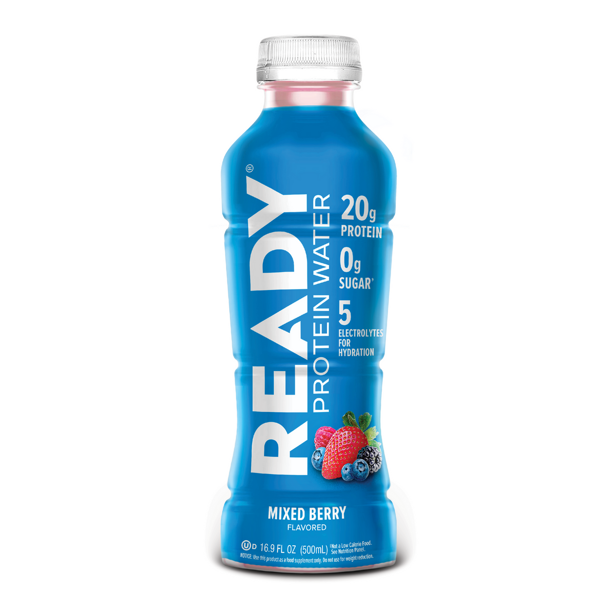 Ready Clear Protein Water 20g - Mixed Berry (12 x 16.9oz)