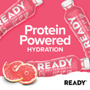 Ready Clear Protein Water 20g - Pink Grapefruit (12 x 16.9oz)