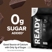 Ready Whey Protein Powder - Chocolate (10 lb Team Bag)